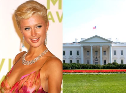 Paris Hilton, The White House