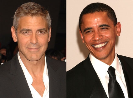 George Clooney, Barack Obama