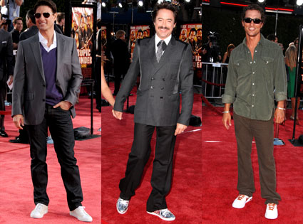 Tom Cruise, Robert Downey Jr, Matthew McConaughey