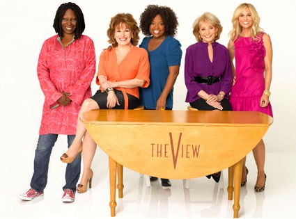 The View Cast: Barbara Walters, Whoopi Goldberg, Sherri Shepherd, Elisabeth Hasselbeck, Joy Behar