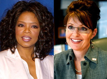 Oprah Winfrey, Sarah Palin