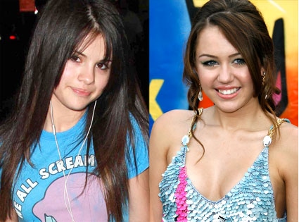 Selena Gomez, Miley Cyrus