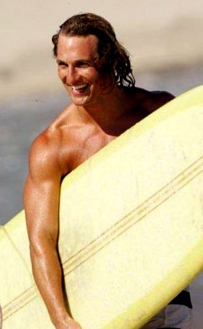 Matthew McConaughey, Surfer Dude