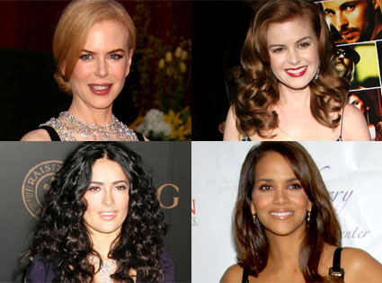 Nicole Kidman, Isla Fisher, Salma Hayek, Halle Berry
