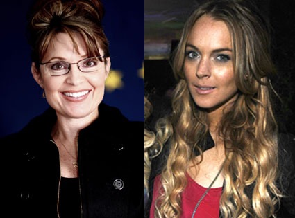 Sarah Palin, Lindsay Lohan