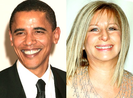 Barbra Streisand, Barack Obama