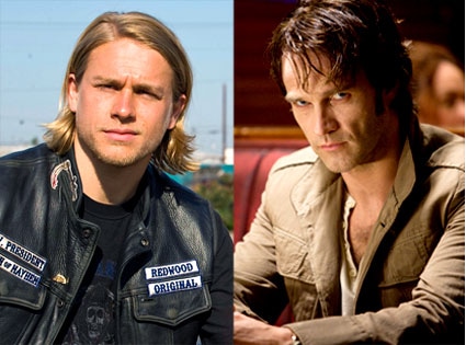 Charlie Hunnam, Sons of Anarchy, Stephen Moyer, True Blood