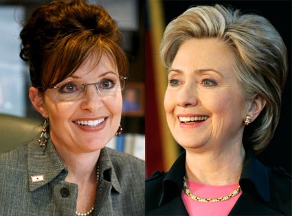 Sarah Palin, Hillary Clinton