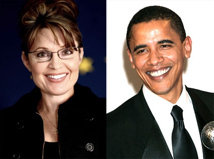 Barack Obama, Sarah Palin