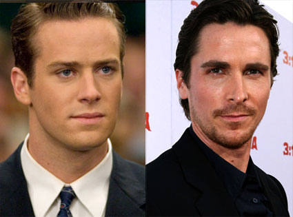 Armie Hammer, Christian Bale