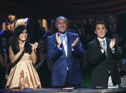 Dancing with the Stars judges: Carrie Ann Inaba, Len Goodman, Bruno Tonioli