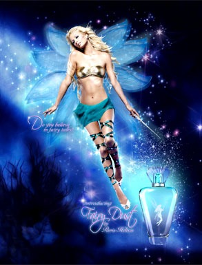 Paris Hilton Fairy Dust Ad