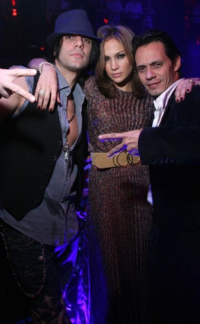 Criss Angel, Jennifer Lopez, Marc Anthony