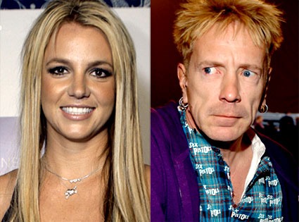 Johnny Rotten, Britney Spears