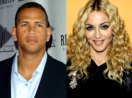 Madonna & Alex Rodriguez from Celebrity Rebound Romances ...