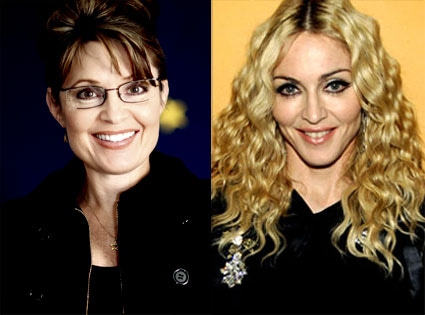 Madonna, Sarah Palin