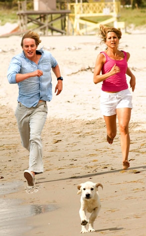 Owen Wilson, Jennifer Aniston, Marley and Me