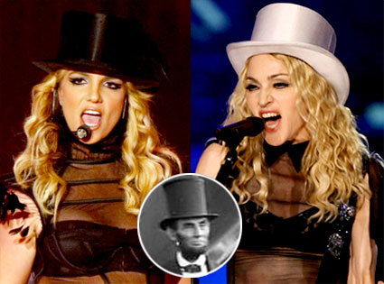 Britney Spears, Abraham Lincoln, Madonna