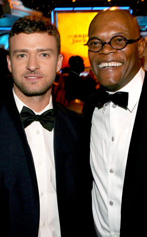 Justin Timberlake, Samuel L Jackcon, Cinematheque Awards