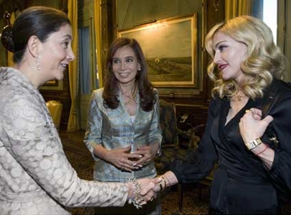 Cristina Fernandez de Kirchner, Madonna