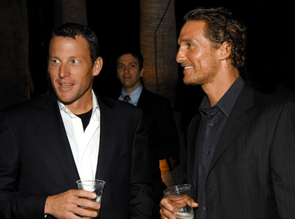 Matthew McConaughey from Lance Armstrong's Famous Friends | E! News