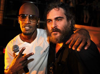 Rise 'n' Shine: Jamie Foxx & Joaquin Phoenix Are Two-Time ...