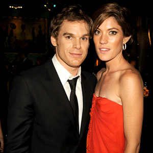 dexter and debra dating in real life