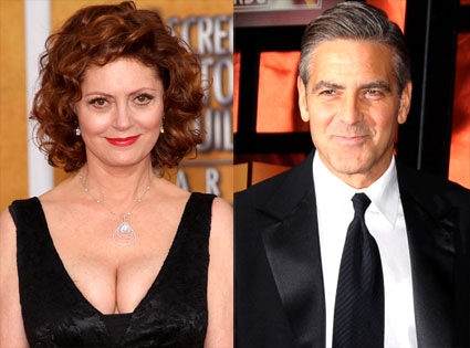 Susan Sarandon, George Clooney