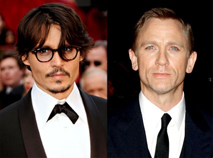 Johnny Depp, Daniel Craig