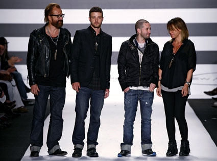 Justin Timberlake, William Rast Fashion Show