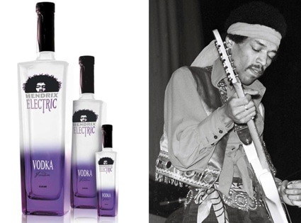 Hendrix Vodka, Jimi Hendrix