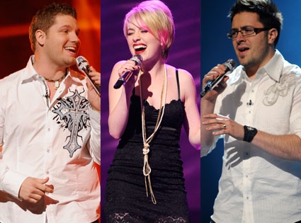 Michael Sarver, Alexis Grace, Danny Gokey, American Idol Season 8