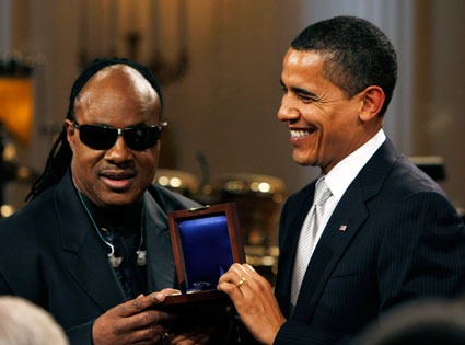 Barack Obama, Stevie Wonder