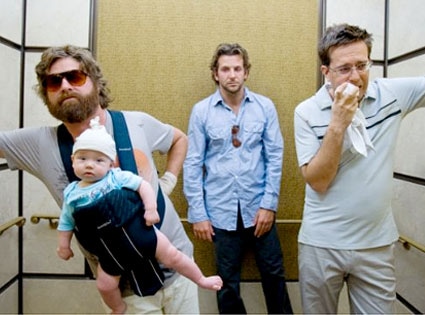 The Hangover, Bradley Cooper, Zach Galifianakis, Ed Helms