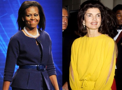 Michelle Obama, Jackie Onassis