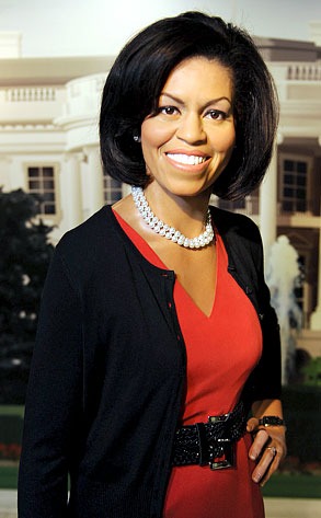 Michelle Obama Wax Figure