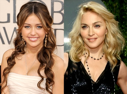 Miley Cyrus, Madonna