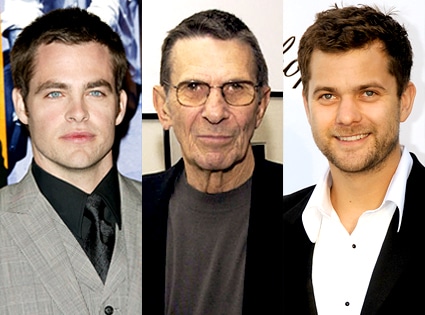 Chris Pine, Leonard Nimoy, Josh Jackson