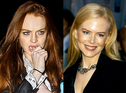 Lindsay Lohan, Nicole Kidman