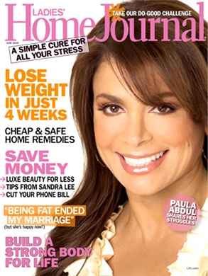 Paula Abdul, Ladies Home Journal Cover