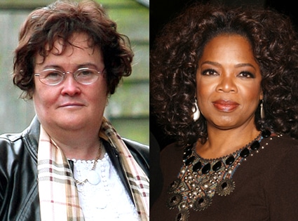 Susan Boyle, Oprah Winfrey