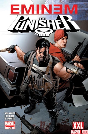 Eminem, Punisher Comic, Cover