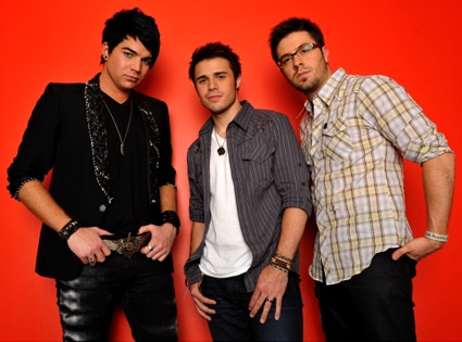 Adam Lambert, Kris Allen, Danny Gokey, American Idol
