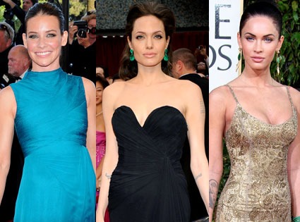 Evangeline Lilly, Angelina Jolie, Megan Fox