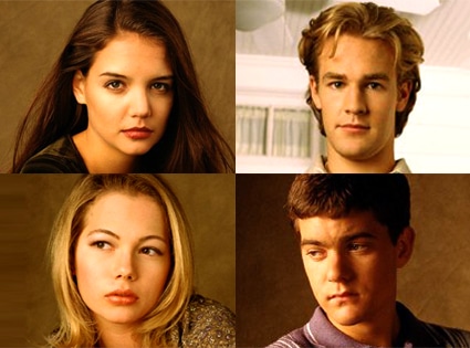 Katie Holmes, James Van Der Beek, Michelle Williams, Joshua Jackson, Dawson's Creek