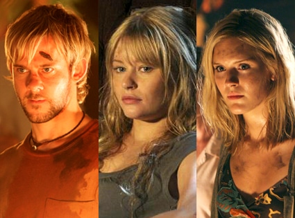 Dominic Monaghan, Emilie De Ravin, Maggie Grace, Lost