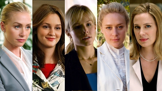 Portia di Rossi (Better Off Ted), Leighton Meester (Gossip Girl), Kristen Bell (Heroes), Chloe Sevigny (Big Love), Anne Dudek (House)