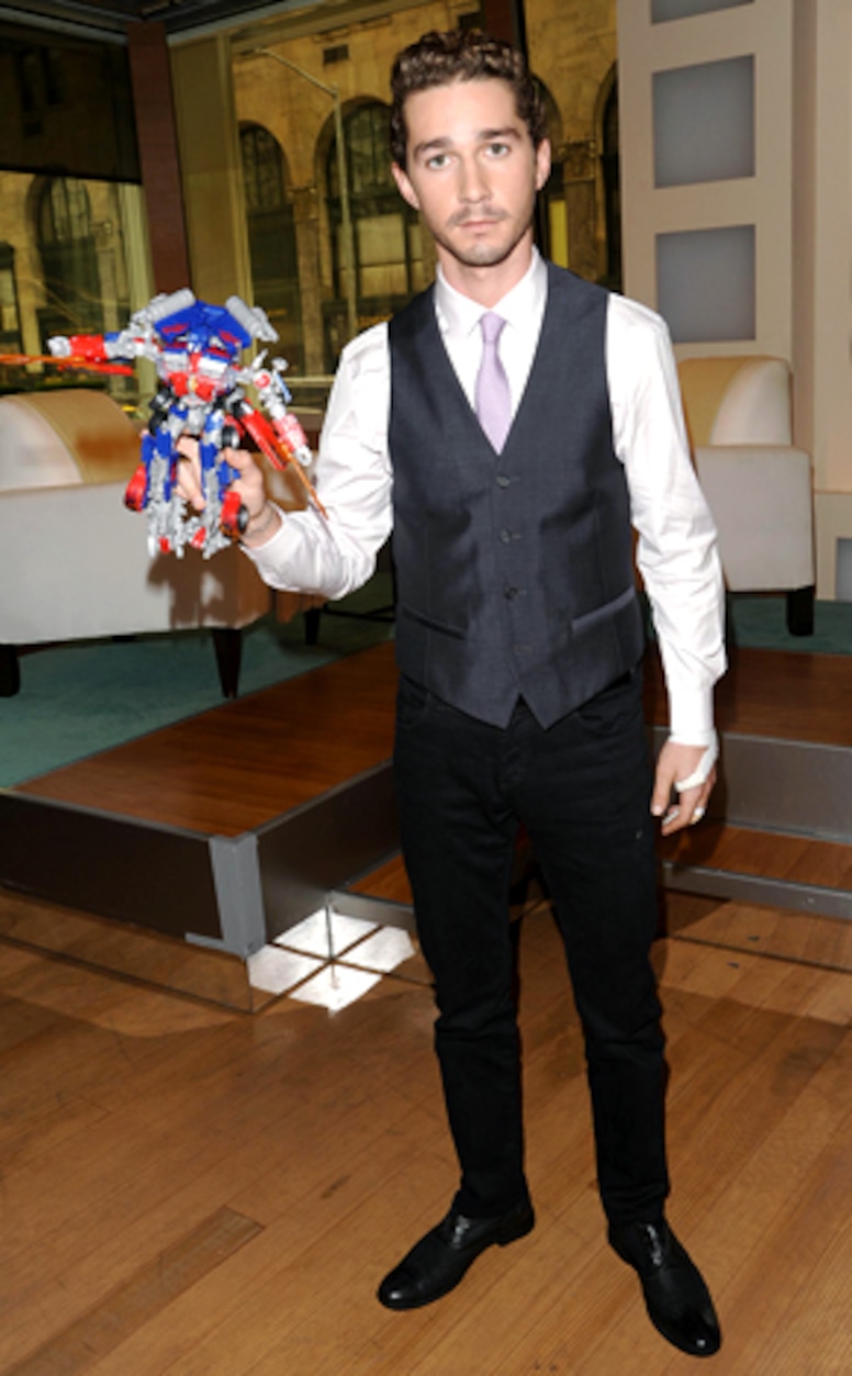 Shia LaBeouf, Optimus Prime Transformer