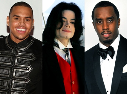 Chris Brown, Michael Jackson, Sean Diddy Combs