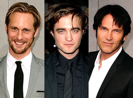 Alexander Skarsgard, Robert Pattinson, Stephen Moyer